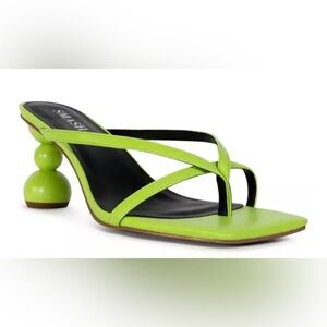 BRAND NEW SMASH Women's Bailey Sculptural Heel Sandals size 13